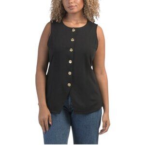 RIO & RIAN Button Front Vest